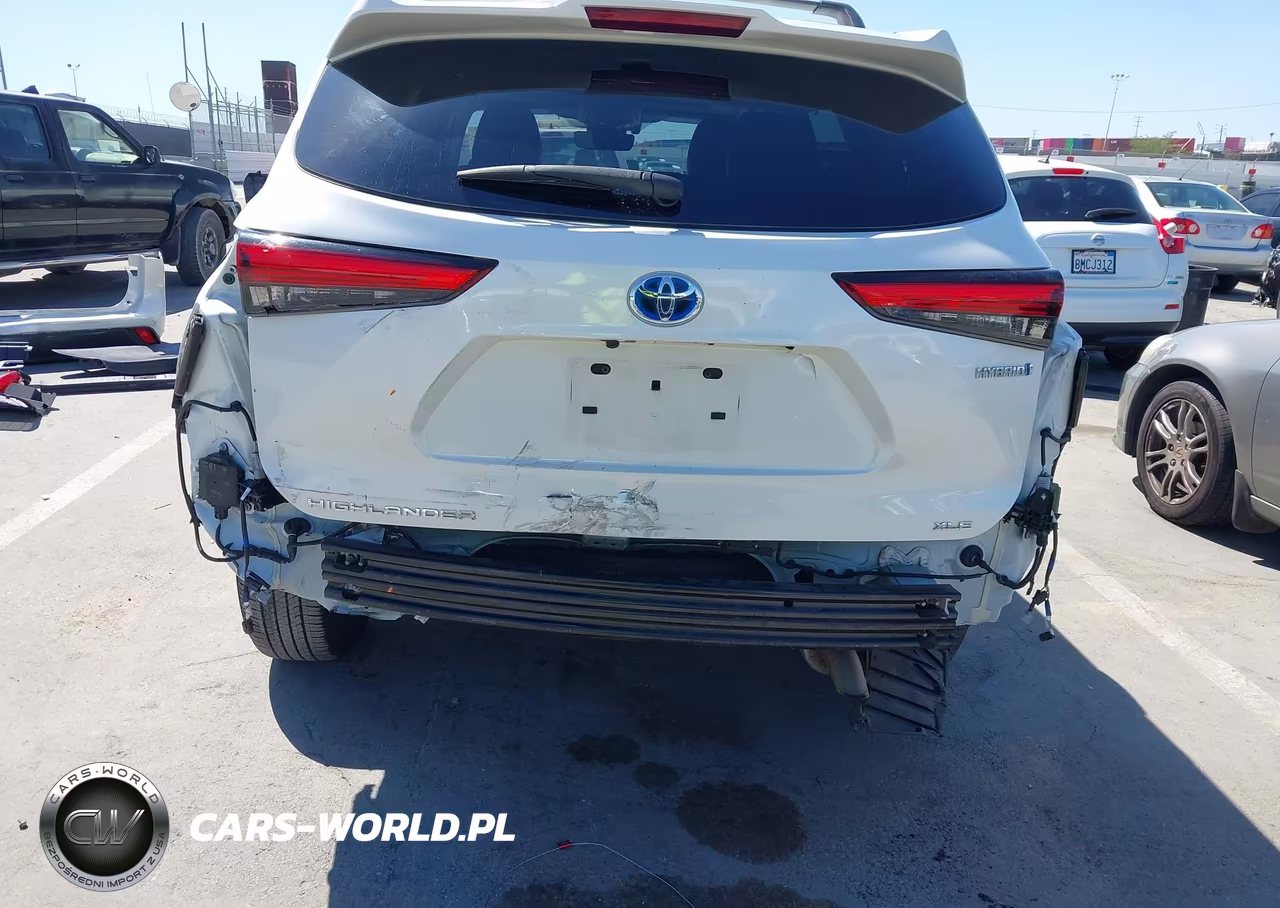 2021 Toyota Highlander Hybrid Xle VIN:5TDHARAH0MS009891 - 6
