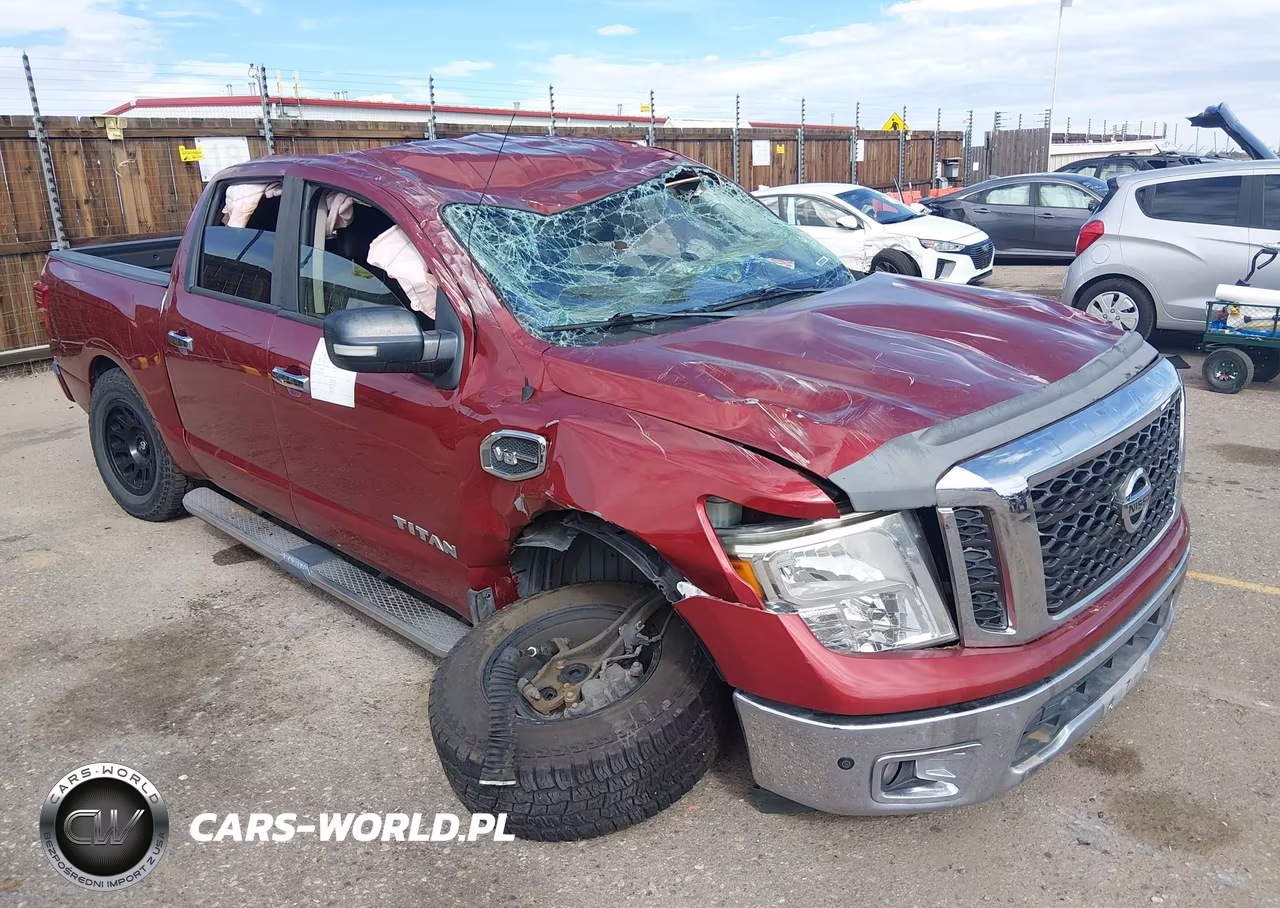 2017 Nissan Titan Sv VIN:1N6AA1E69HN564956 - 1