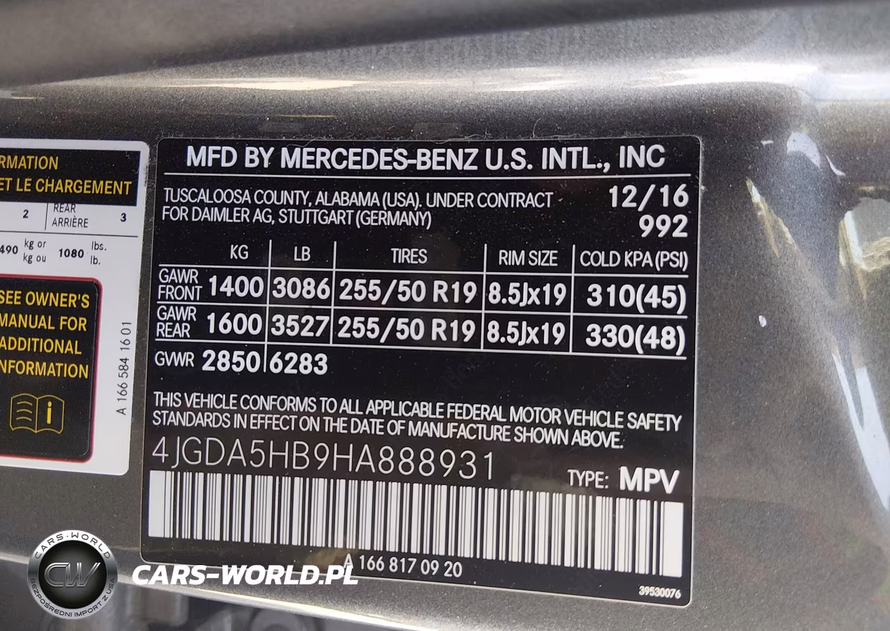 2017 Mercedes-Benz Gle 350 4Matic VIN:4JGDA5HB9HA888931 - 9