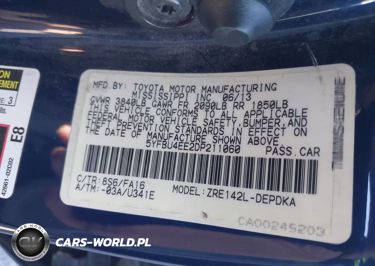 2013 Toyota Corolla L VIN:5YFBU4EE2DP211060 - 9