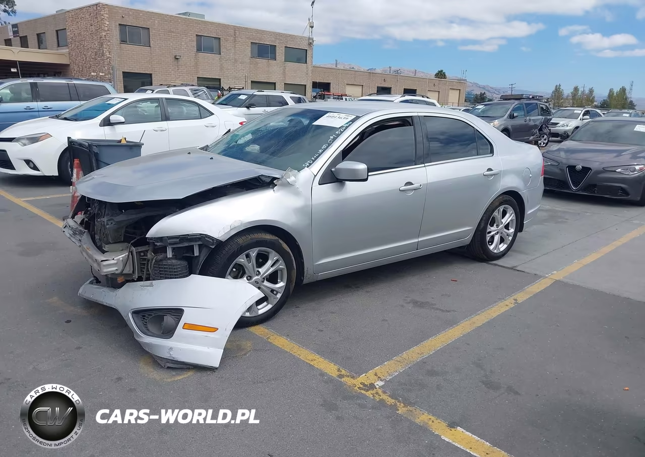 2012 Ford Fusion Se VIN:3FAHP0HA8CR130761 - 2