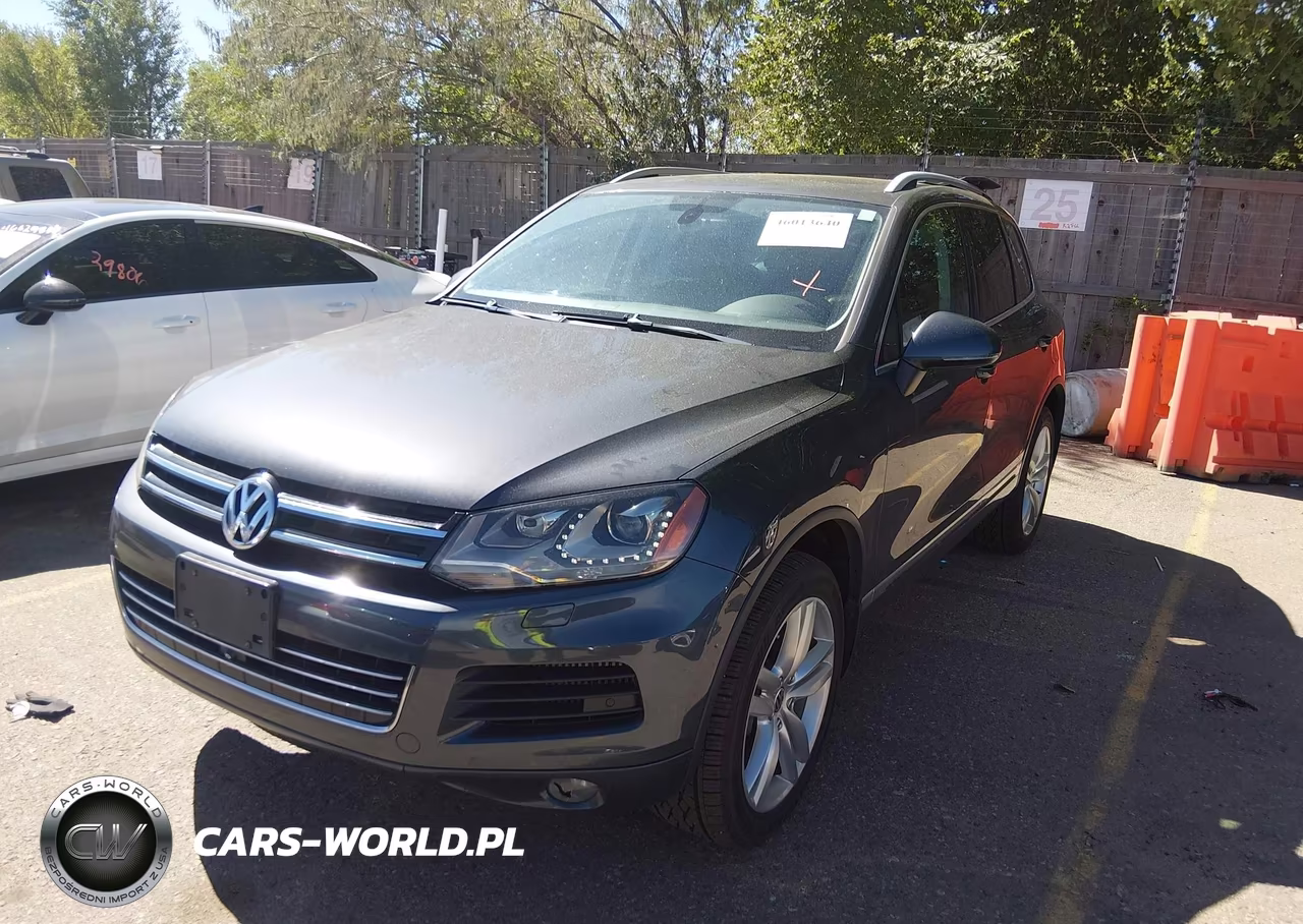 2014 Volkswagen Touareg Tdi Executive VIN:WVGEP9BP0ED014623 - 2