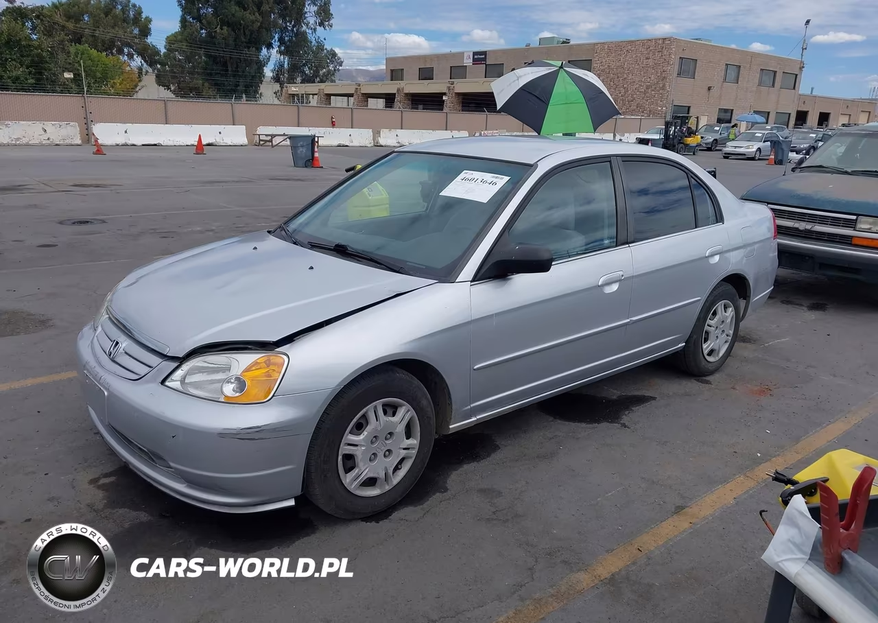 2002 Honda Civic Lx VIN:2HGES16522H569764 - 2
