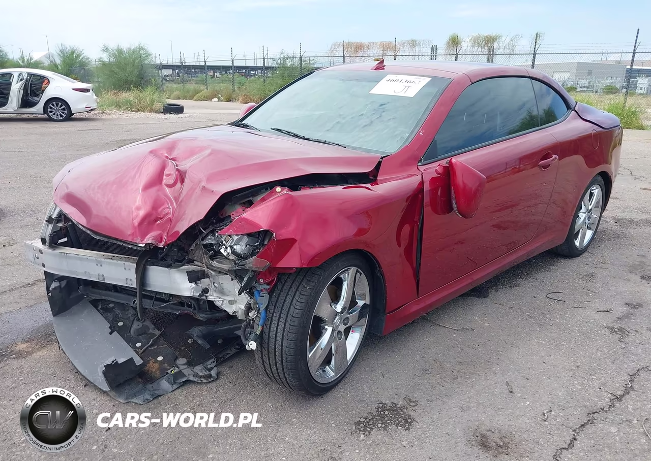 2011 Lexus Is 250C VIN:JTHFF2C22B2515489 - 2
