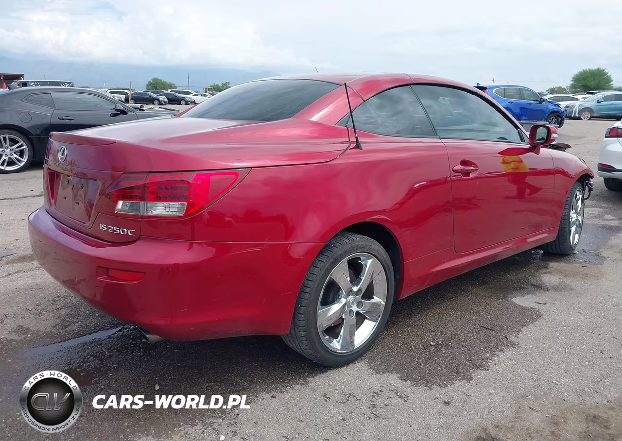 2011 Lexus Is 250C VIN:JTHFF2C22B2515489 - 4