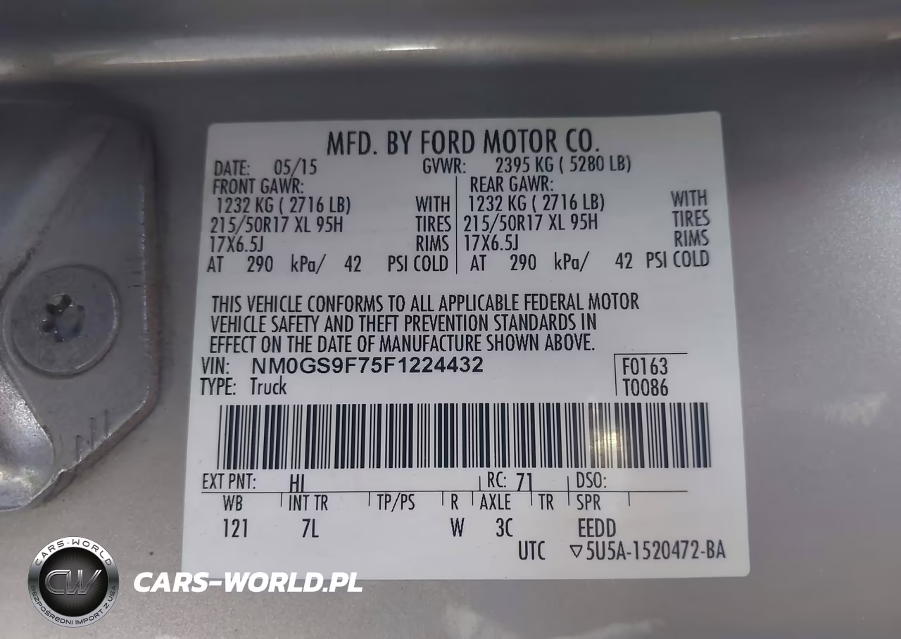 2015 Ford Transit Connect Xlt VIN:NM0GS9F75F1224432 - 9