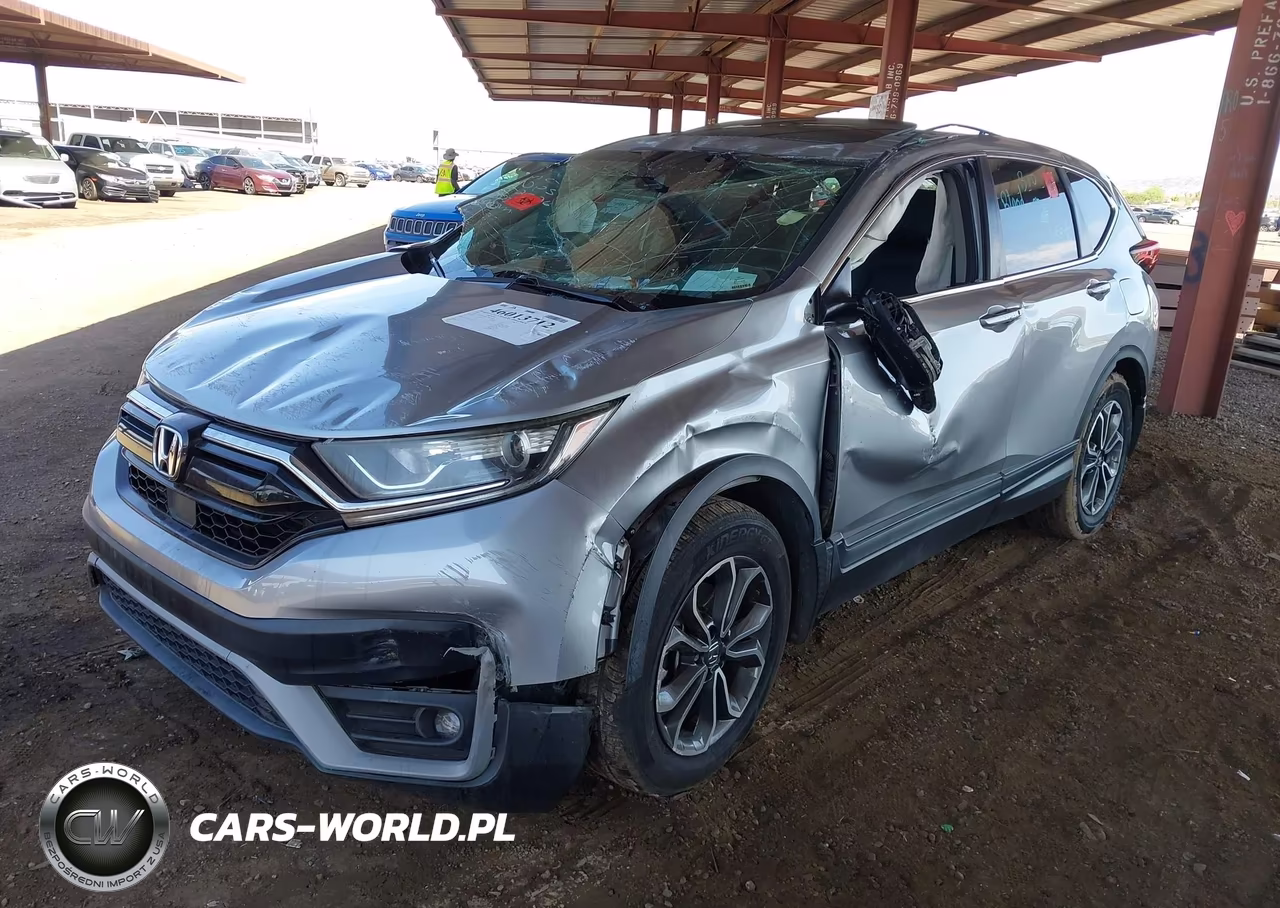 2022 Honda Cr-V Awd Ex-L VIN:2HKRW2H8XNH620473 - 2