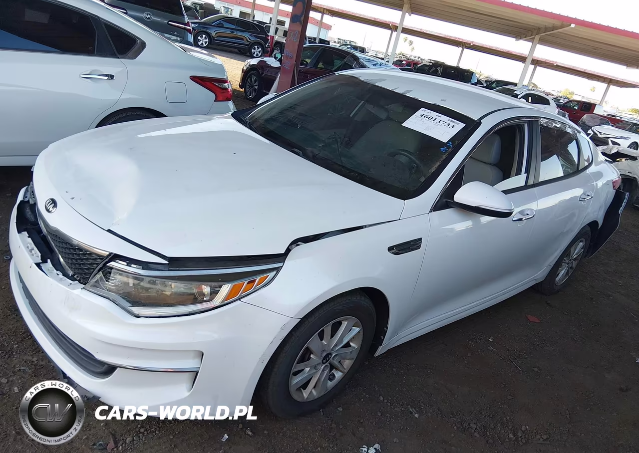 2016 Kia Optima Lx VIN:5XXGT4L32GG038695 - 2