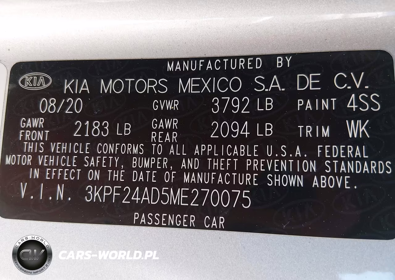 2021 Kia Forte Lxs VIN:3KPF24AD5ME270075 - 9