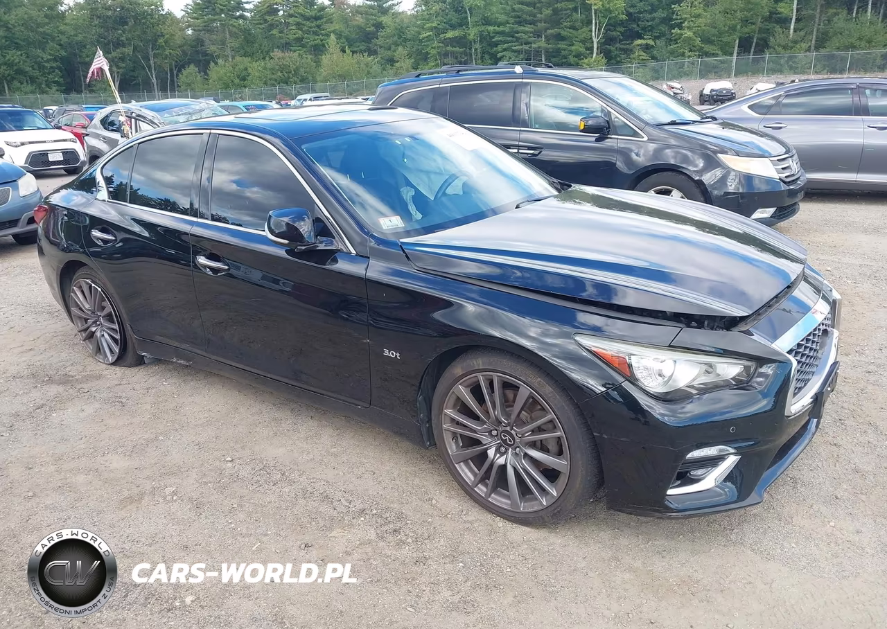 2019 Infiniti Q50 3.0T Luxe VIN:JN1EV7AR2KM554913 - 1