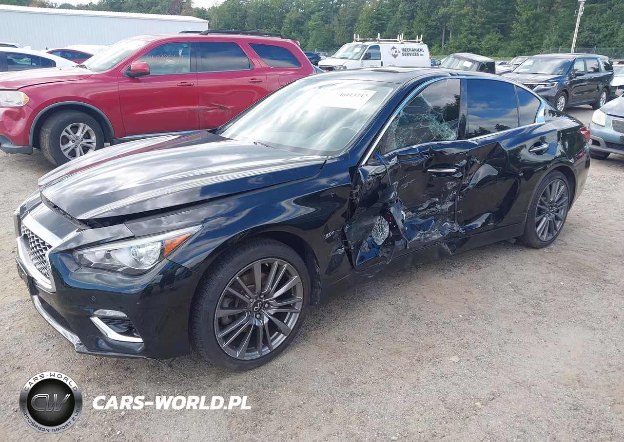 2019 Infiniti Q50 3.0T Luxe VIN:JN1EV7AR2KM554913 - 2
