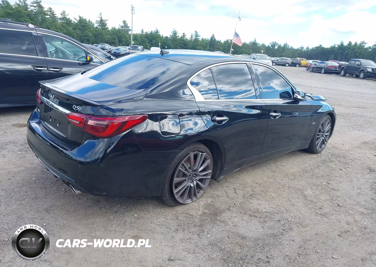 2019 Infiniti Q50 3.0T Luxe VIN:JN1EV7AR2KM554913 - 4