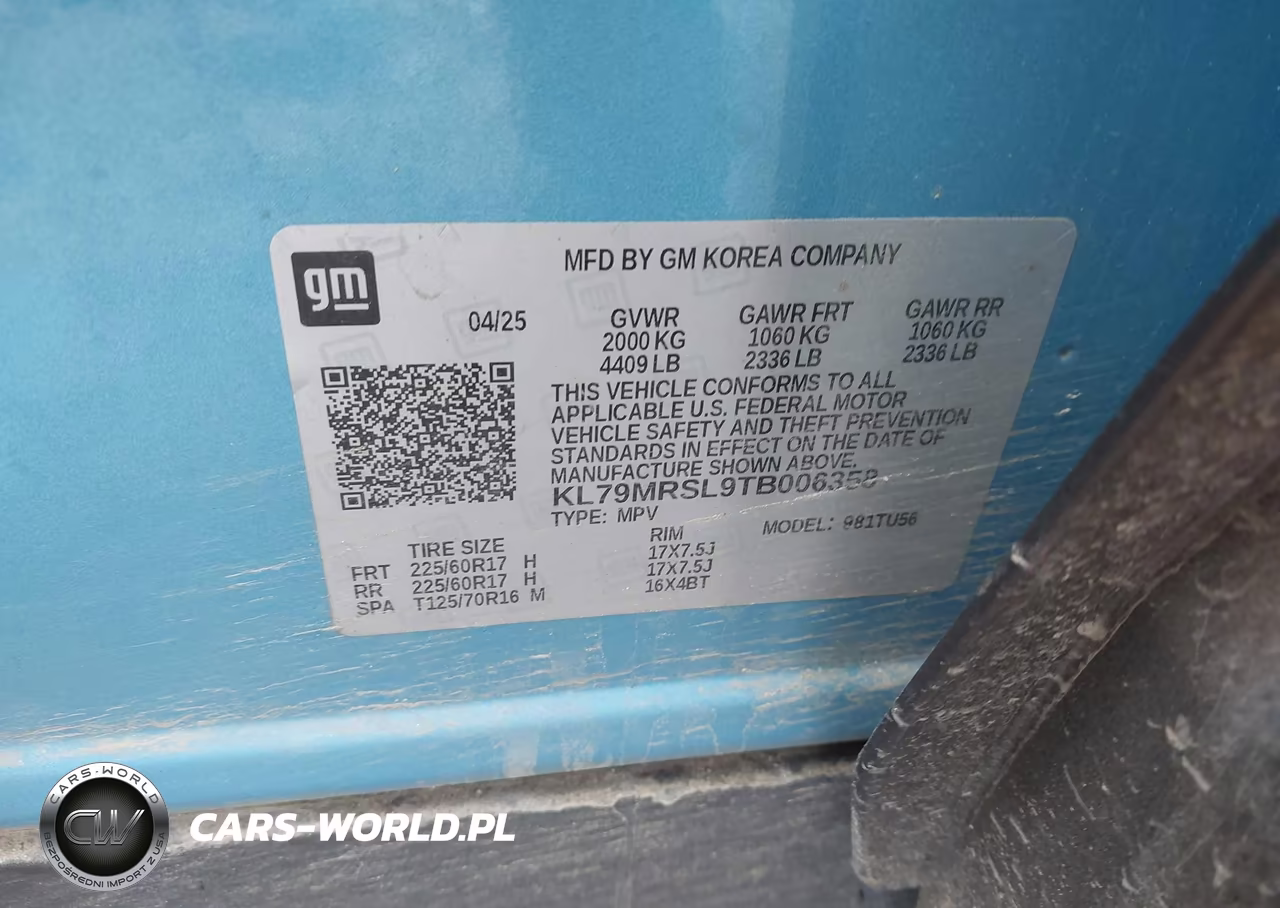 2026 Chevrolet Trailblazer Awd Lt VIN:KL79MRSL9TB006358 - 9