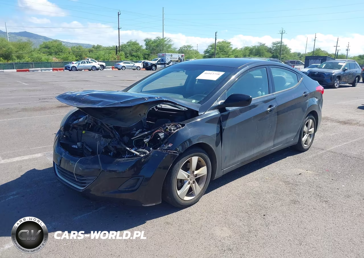 2013 Hyundai Elantra Gls VIN:5NPDH4AE4DH246411 - 2