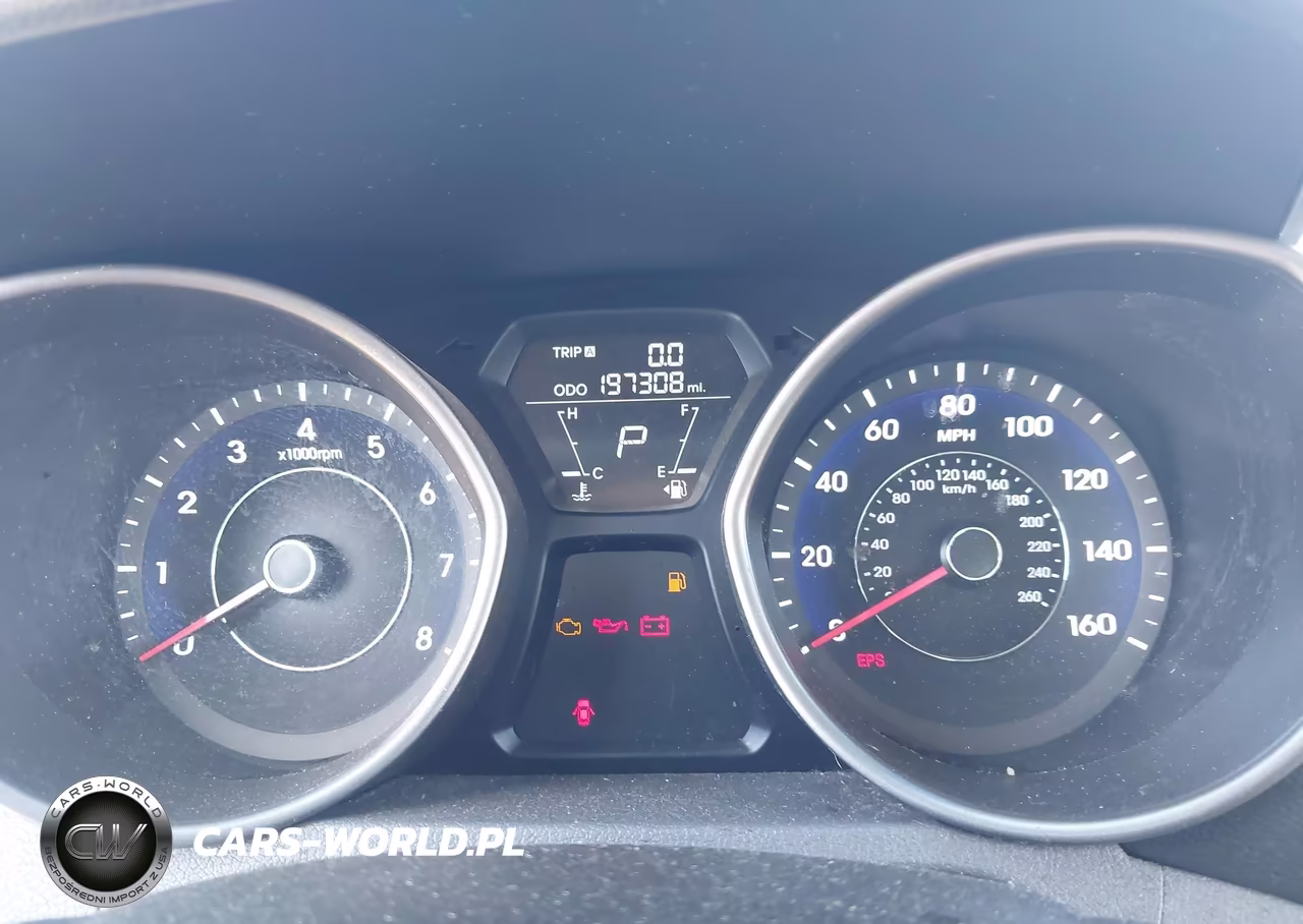 2013 Hyundai Elantra Gls VIN:5NPDH4AE4DH246411 - 7