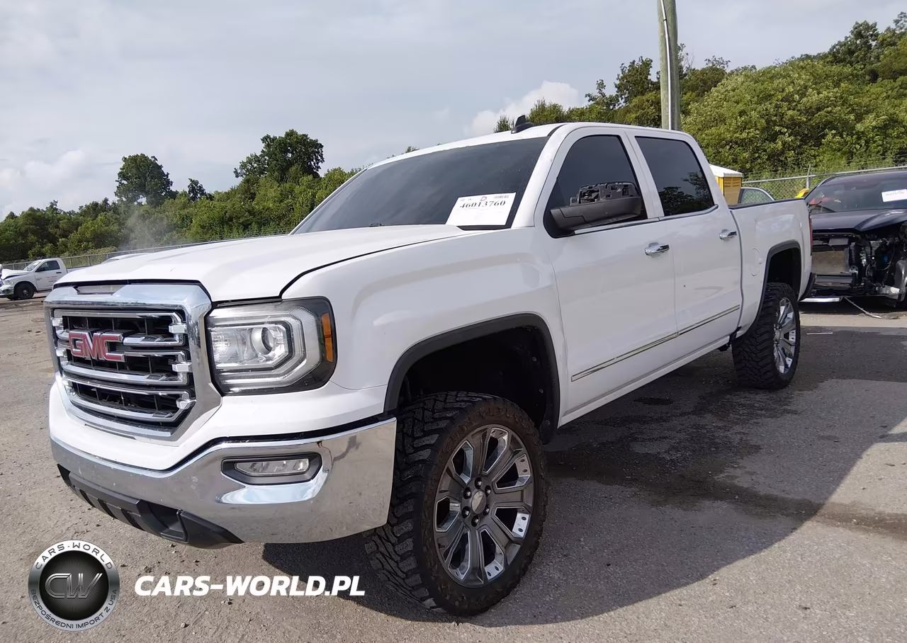 2018 GMC Sierra 1500 Slt VIN:3GTP1NEC7JG156223 - 2