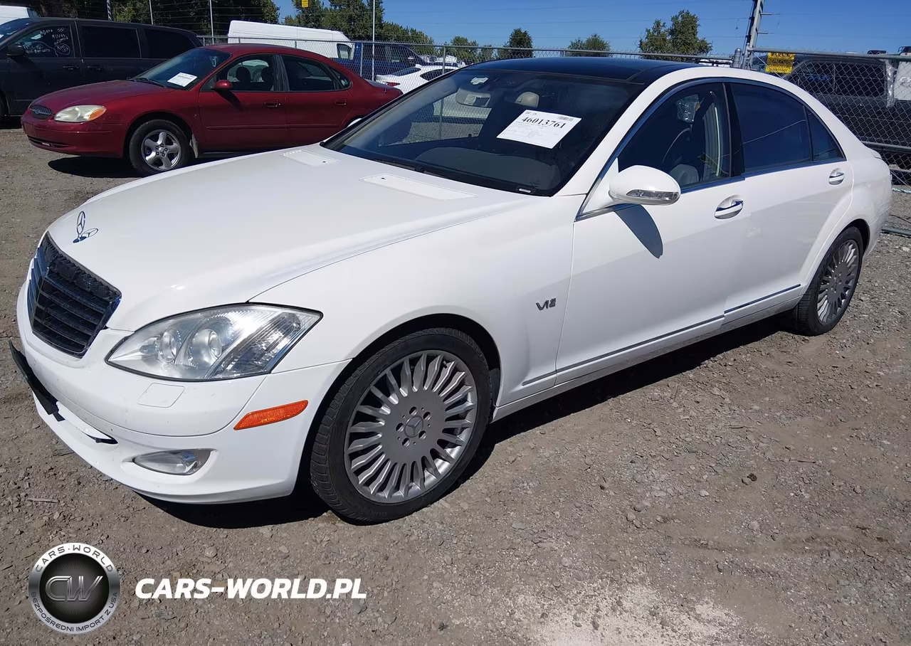 2007 Mercedes-Benz S 600 VIN:WDDNG76X07A073104 - 2