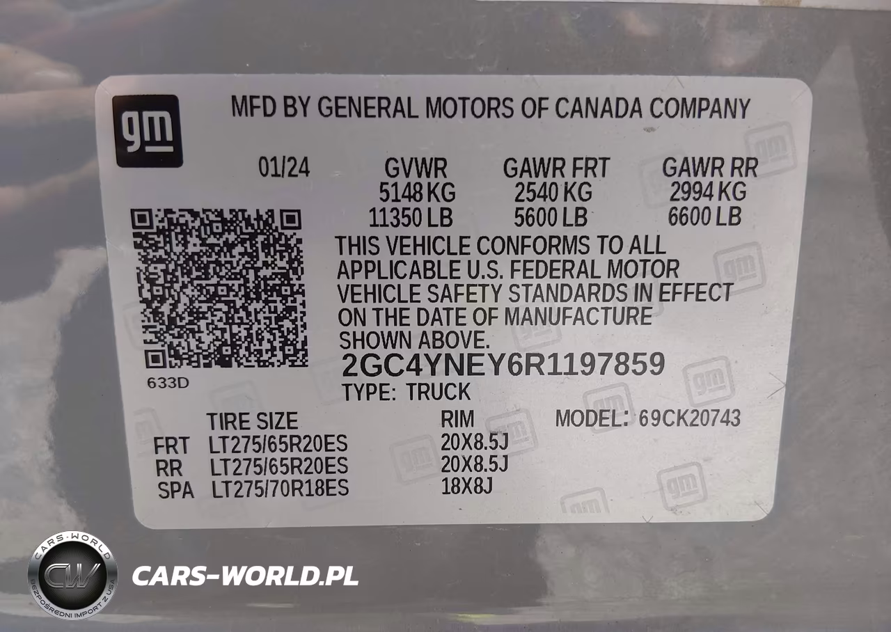 2024 Chevrolet Silverado 2500Hd 4Wd Standard Bed Lt VIN:2GC4YNEY6R1197859 - 9