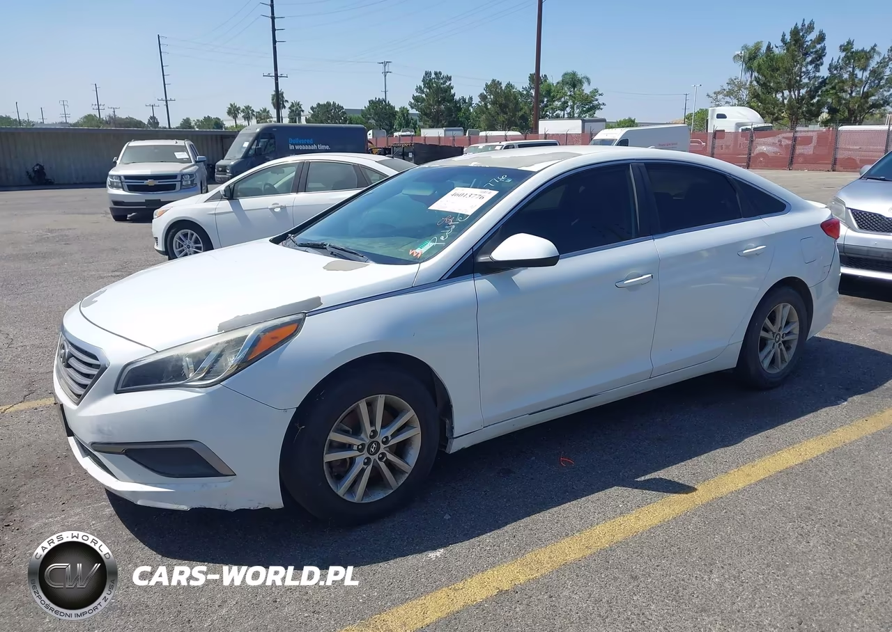 2017 Hyundai Sonata Se VIN:5NPE24AFXHH556132 - 2