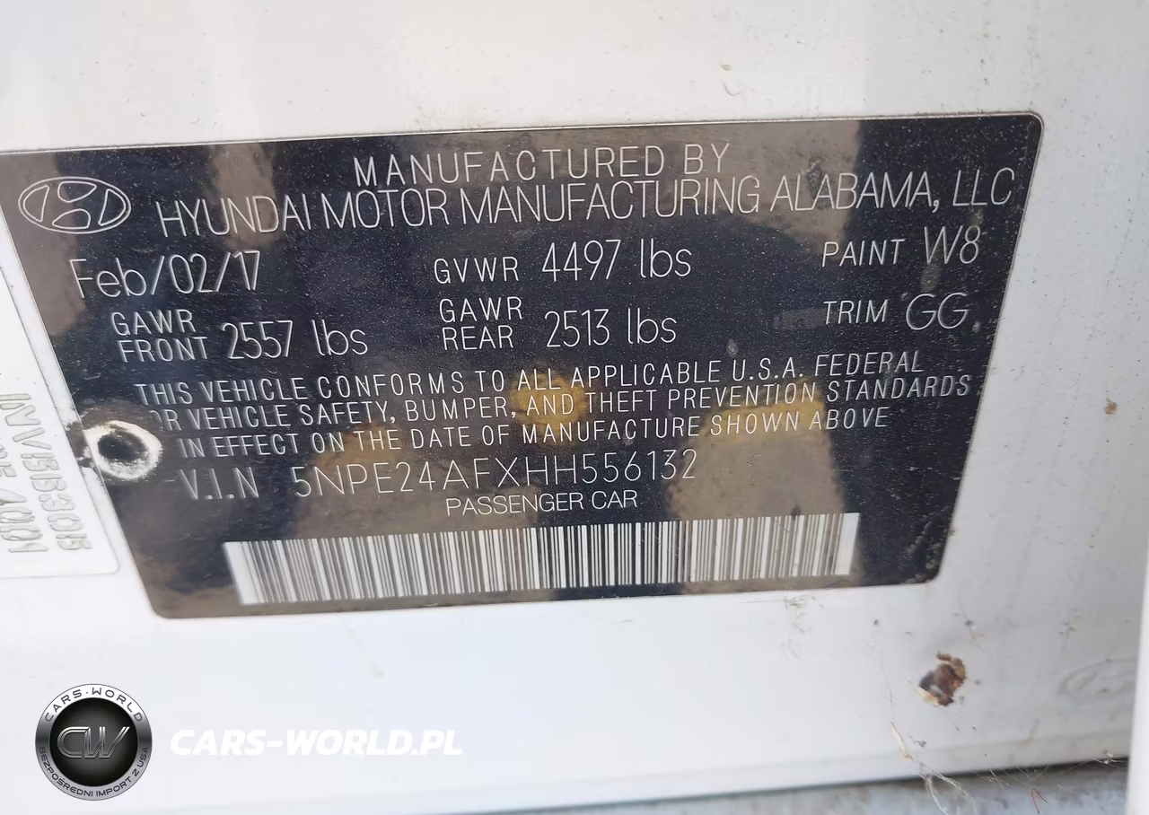 2017 Hyundai Sonata Se VIN:5NPE24AFXHH556132 - 9