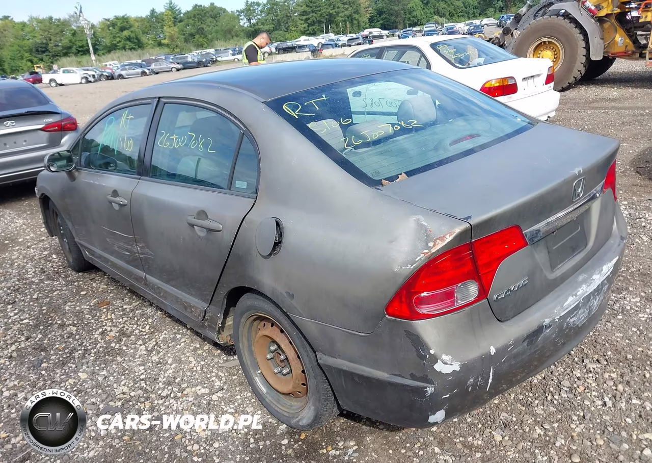 2008 Honda Civic Lx VIN:2HGFA16518H309369 - 3