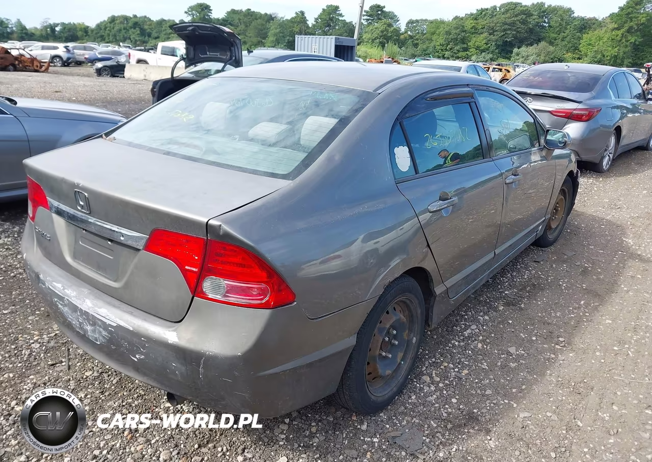2008 Honda Civic Lx VIN:2HGFA16518H309369 - 4