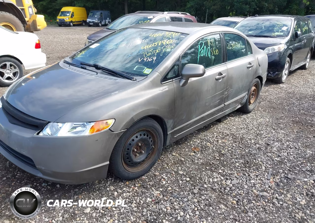 2008 Honda Civic Lx VIN:2HGFA16518H309369 - 6