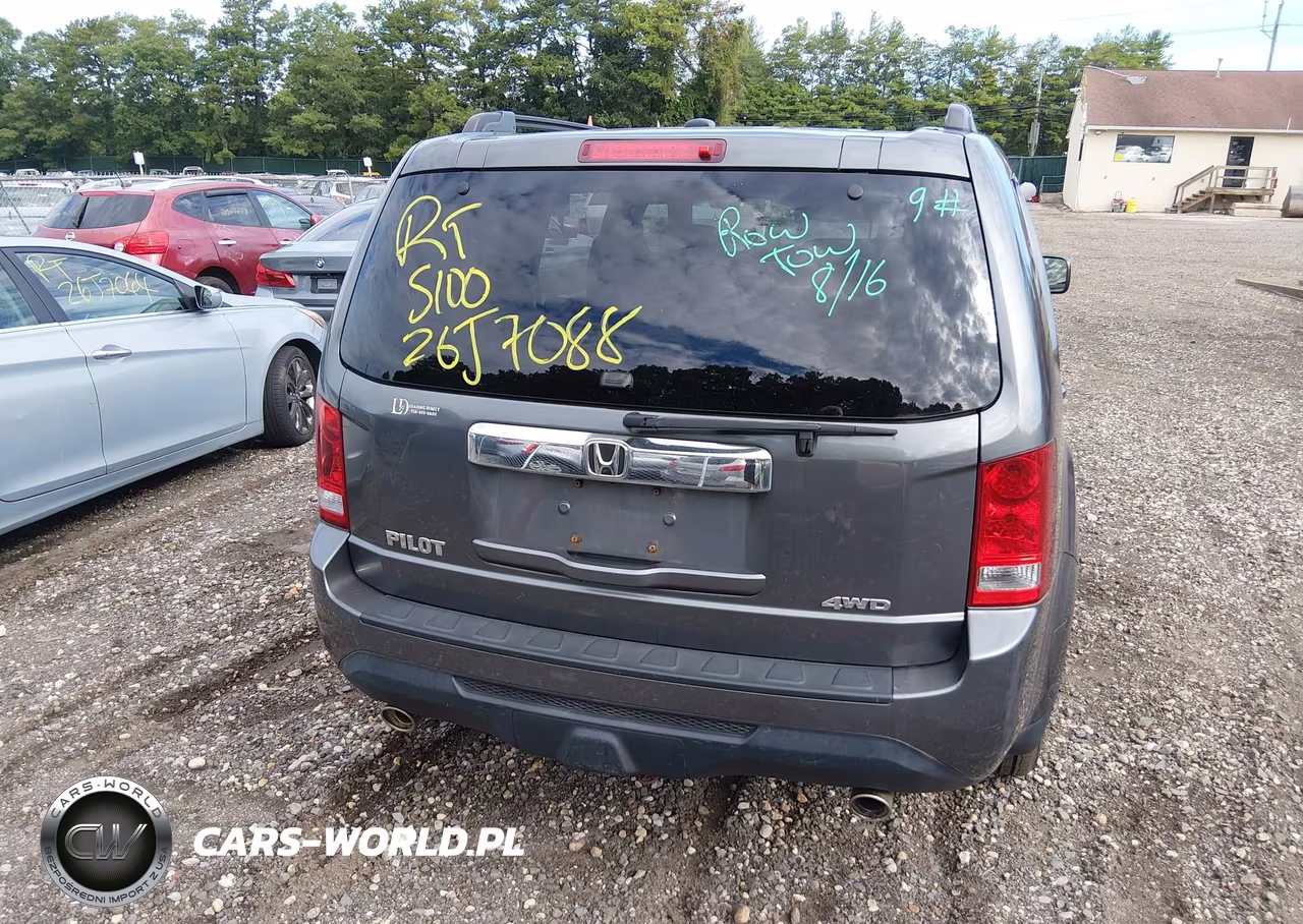 2013 Honda Pilot Ex-L VIN:5FNYF4H57DB052077 - 15