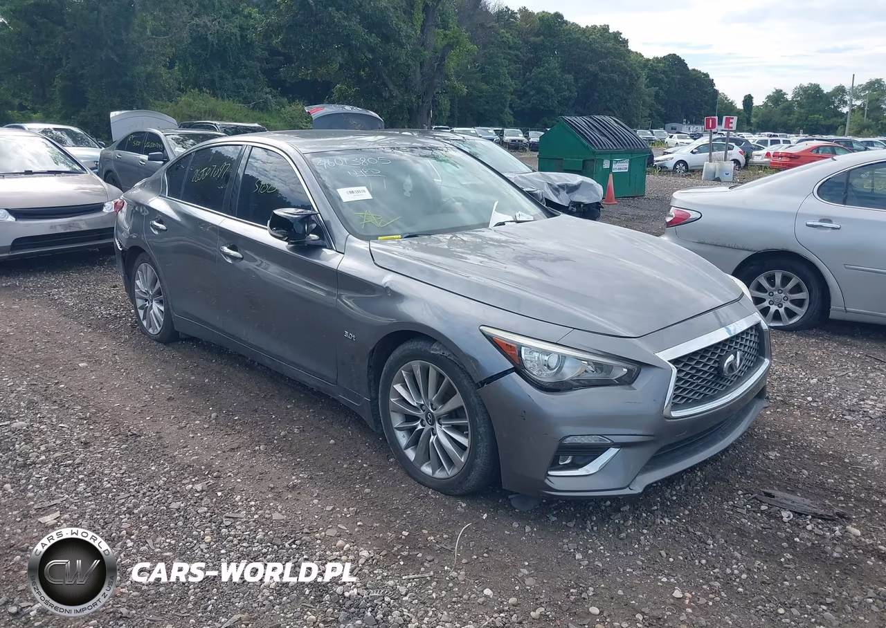 2018 Infiniti Q50 3.0T Luxe VIN:JN1EV7AR3JM431538 - 1