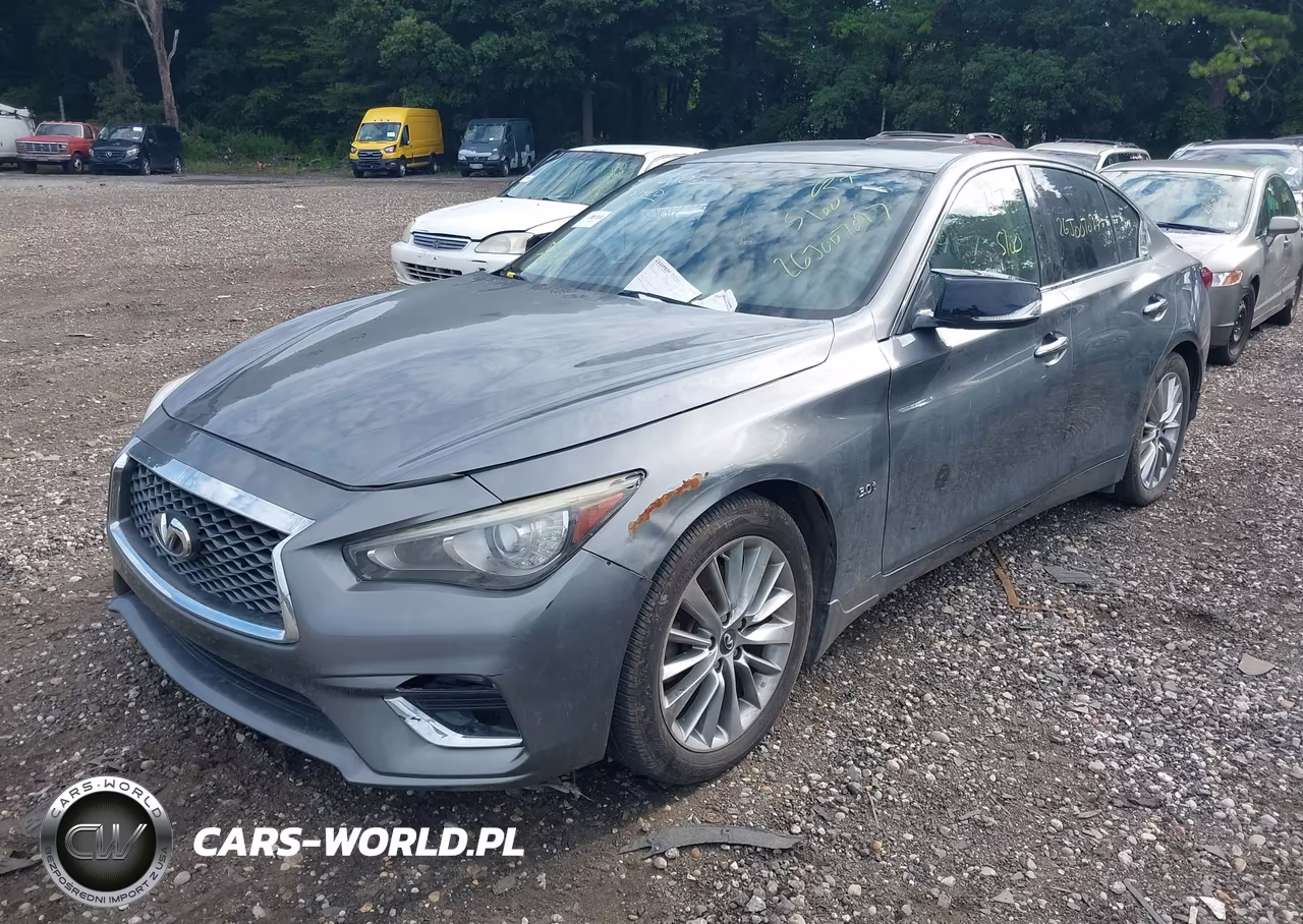2018 Infiniti Q50 3.0T Luxe VIN:JN1EV7AR3JM431538 - 2