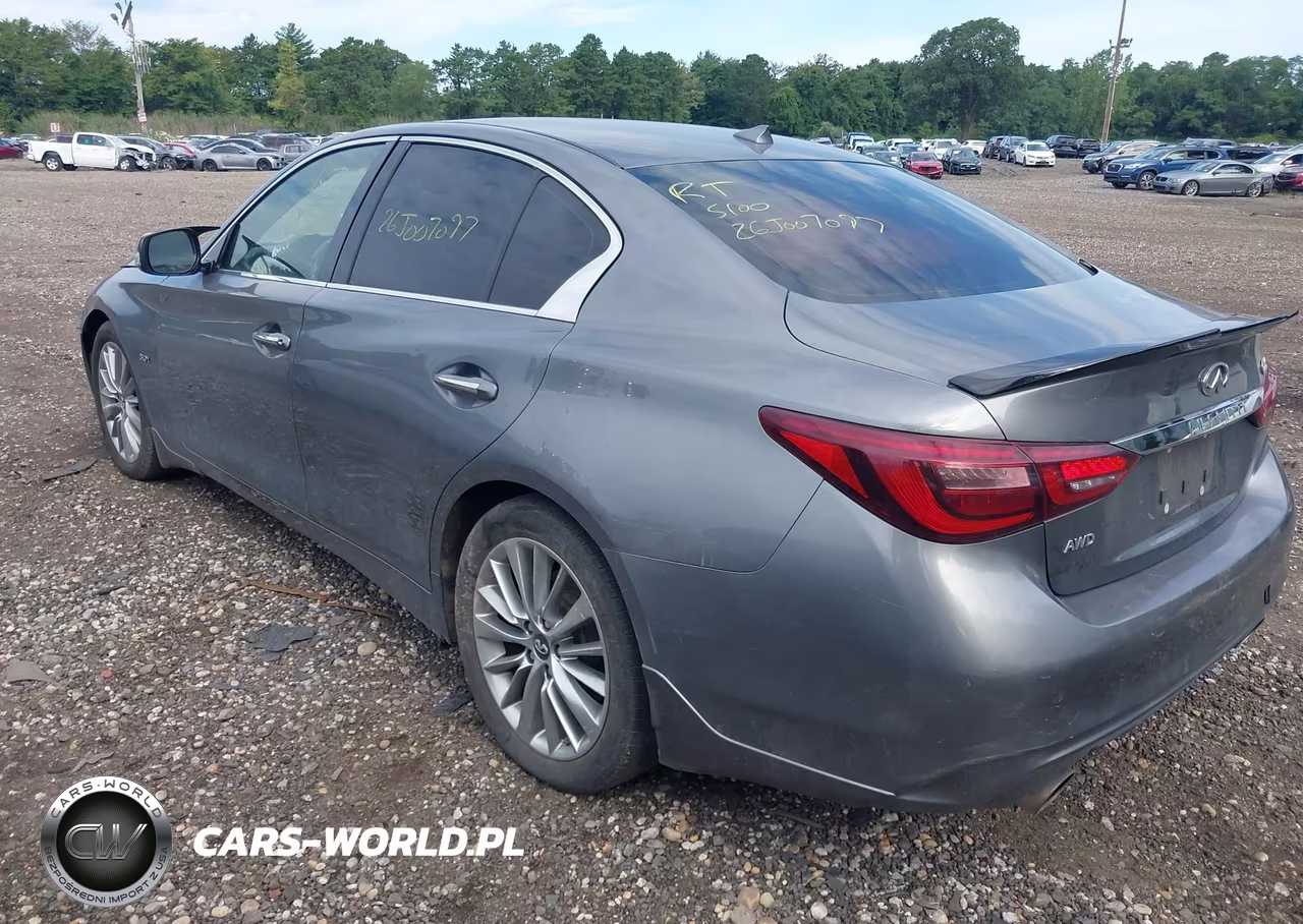 2018 Infiniti Q50 3.0T Luxe VIN:JN1EV7AR3JM431538 - 3
