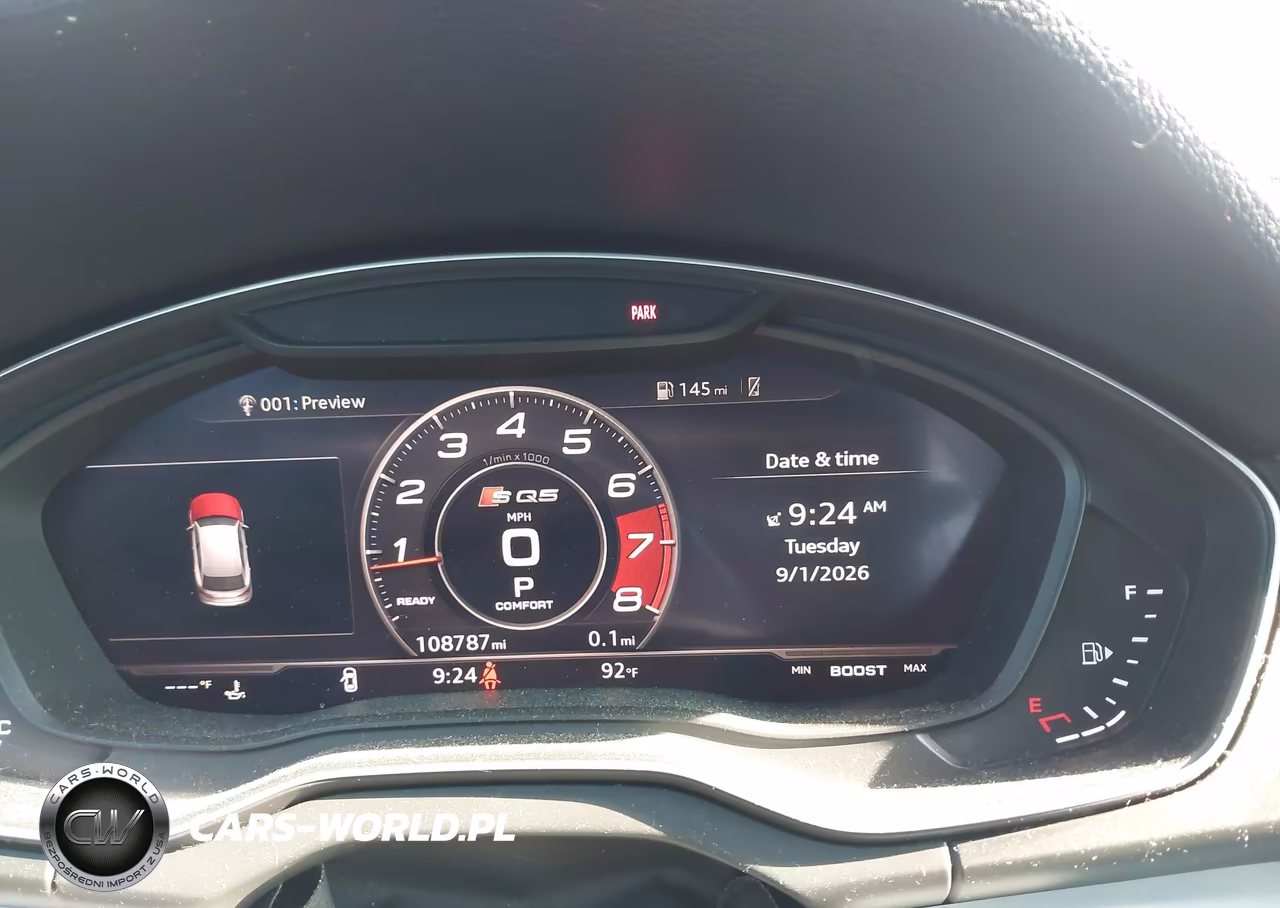 2019 Audi Sq5 3.0T Premium VIN:WA1B4AFY2K2004455 - 7