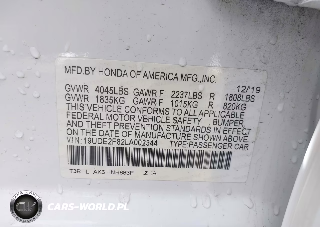 2020 Acura Ilx Premium A-Spec Packages-Technology A-Spec Packages VIN:19UDE2F82LA002344 - 9