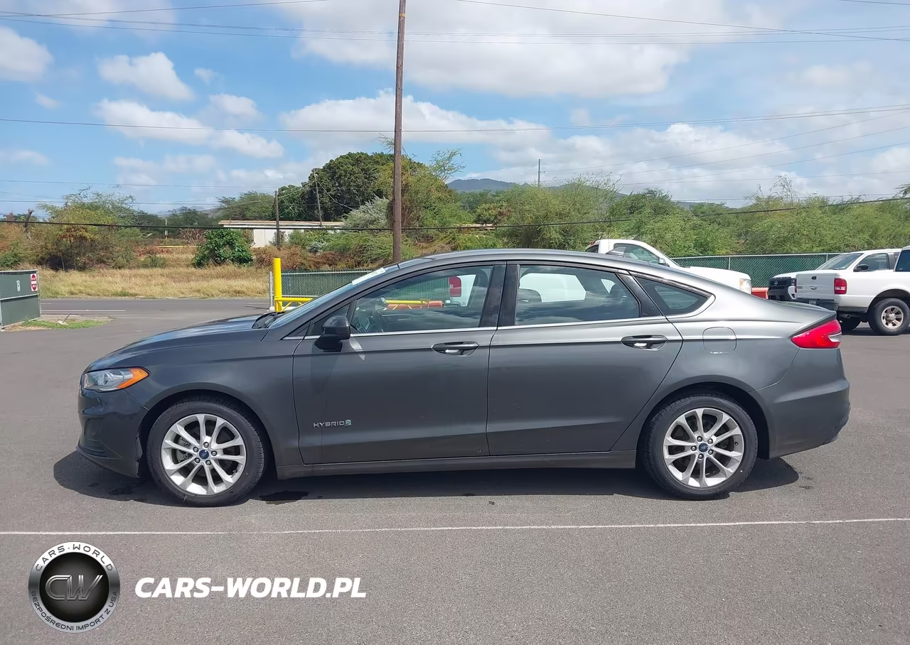 2019 Ford Fusion Hybrid Se VIN:3FA6P0LU8KR149575 - 14