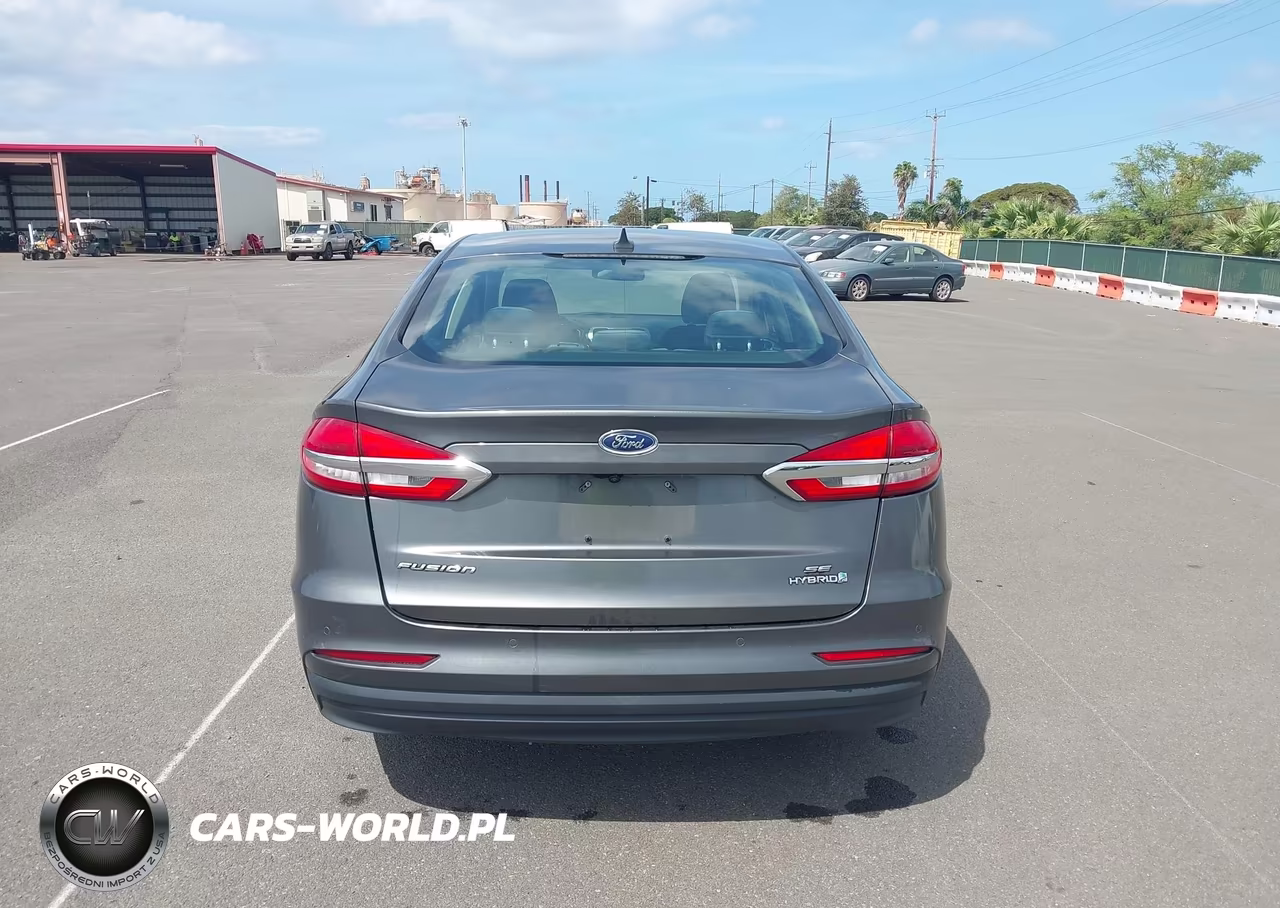 2019 Ford Fusion Hybrid Se VIN:3FA6P0LU8KR149575 - 16