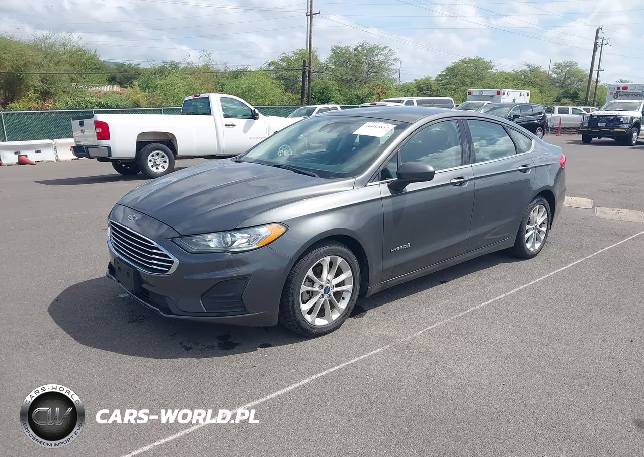 2019 Ford Fusion Hybrid Se VIN:3FA6P0LU8KR149575 - 2