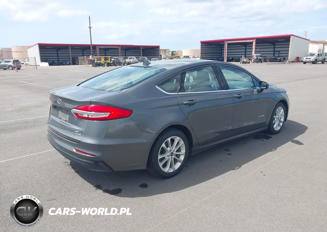 2019 Ford Fusion Hybrid Se VIN:3FA6P0LU8KR149575 - 4