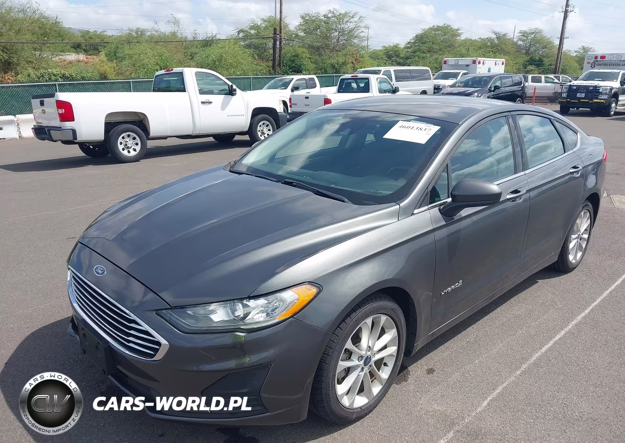 2019 Ford Fusion Hybrid Se VIN:3FA6P0LU8KR149575 - 6