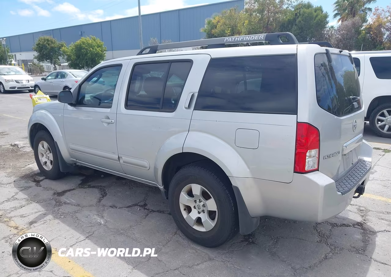 2007 Nissan Pathfinder S VIN:5N1AR18U87C614788 - 3