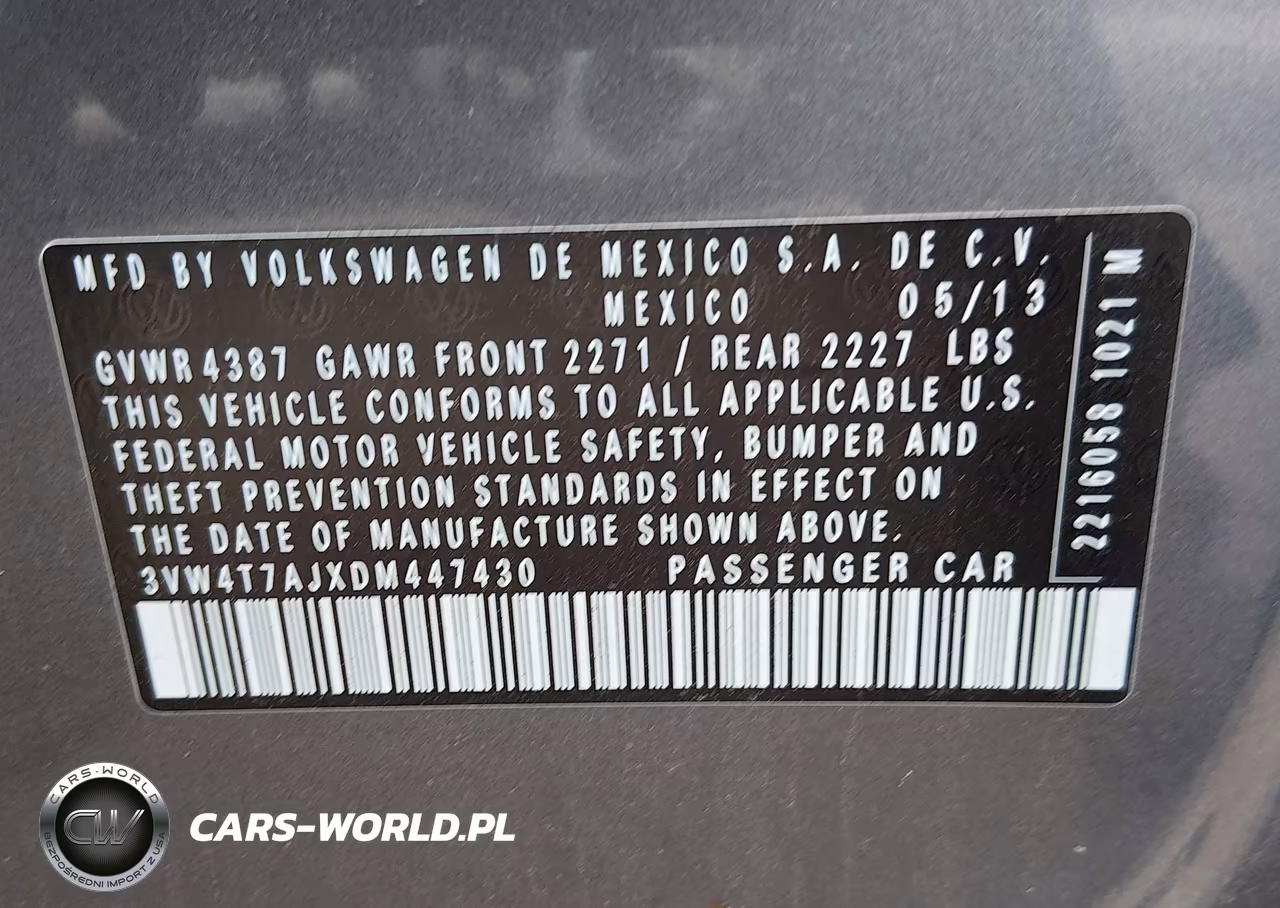 2013 Volkswagen Jetta Gli Autobahn VIN:3VW4T7AJXDM447430 - 9