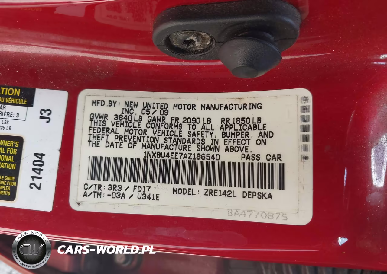 2010 Toyota Corolla S VIN:1NXBU4EE7AZ186540 - 9