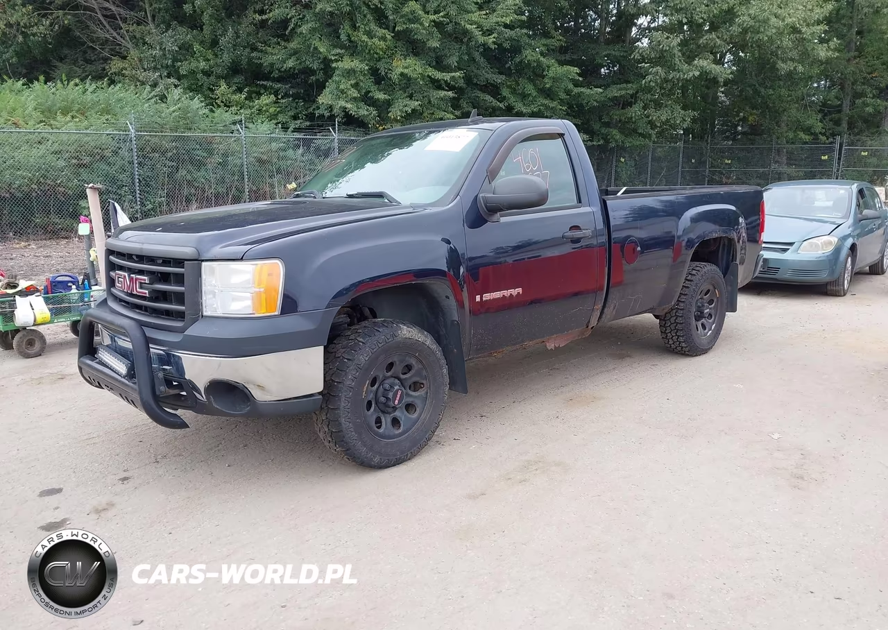 2007 GMC Sierra 1500 Work Truck VIN:1GTEK14C87Z541667 - 2