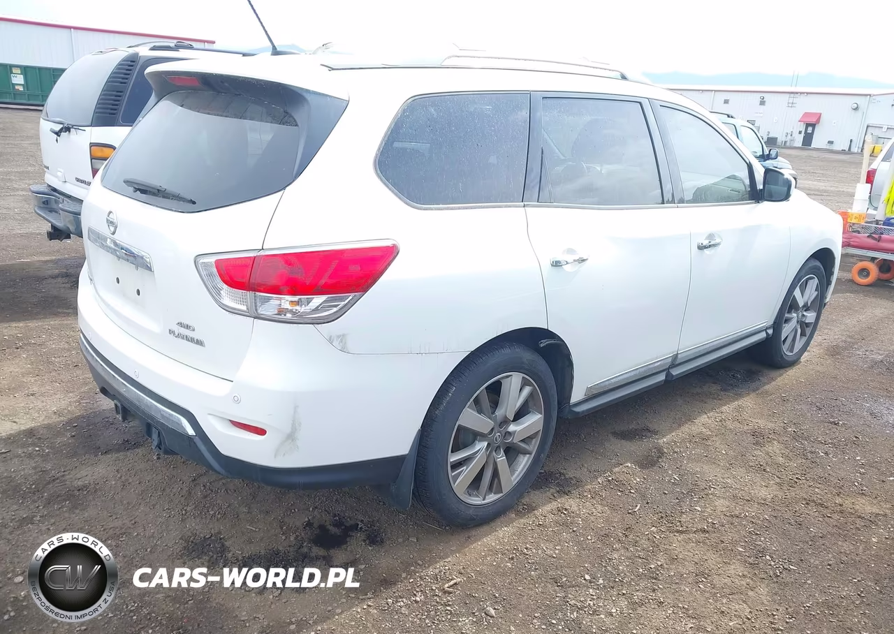 2013 Nissan Pathfinder Platinum VIN:5N1AR2MMXDC624925 - 4