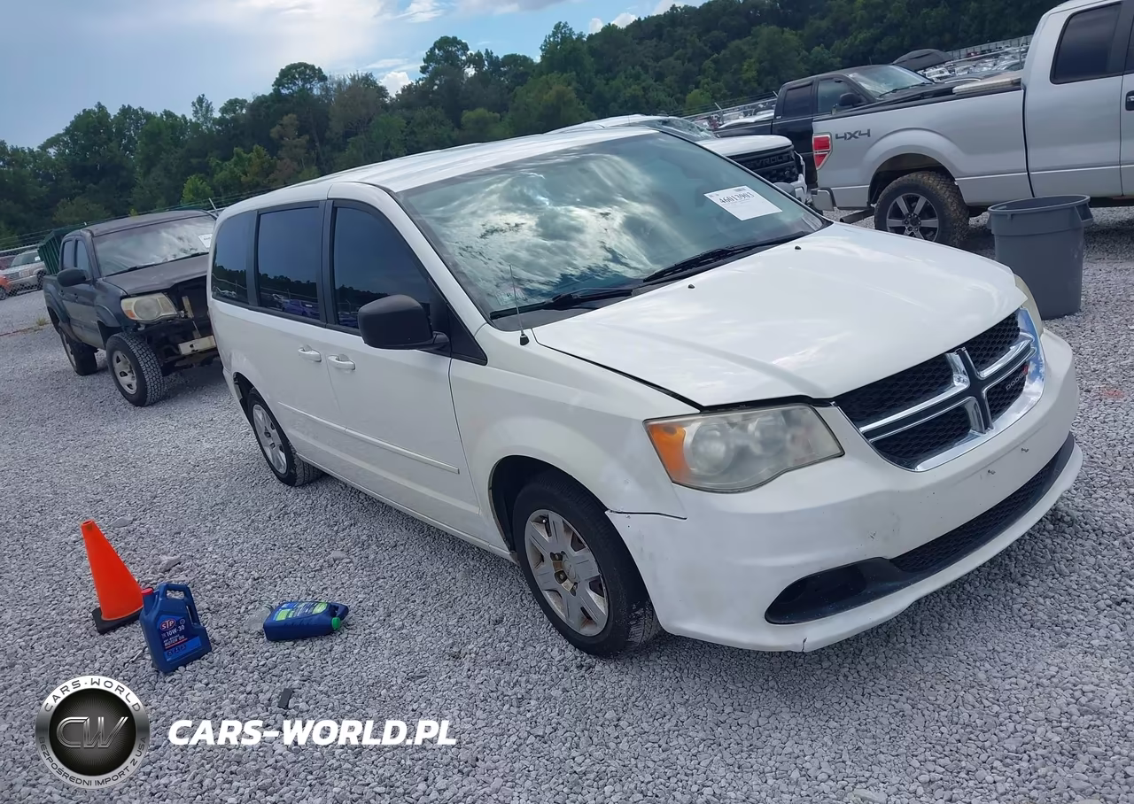 2012 Dodge Grand Caravan Se-Avp VIN:2C4RDGBG9CR407677 - 1