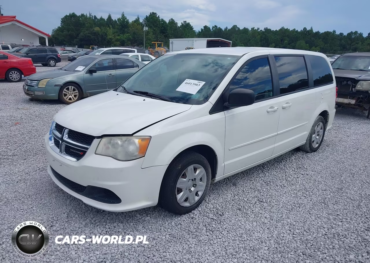 2012 Dodge Grand Caravan Se-Avp VIN:2C4RDGBG9CR407677 - 2