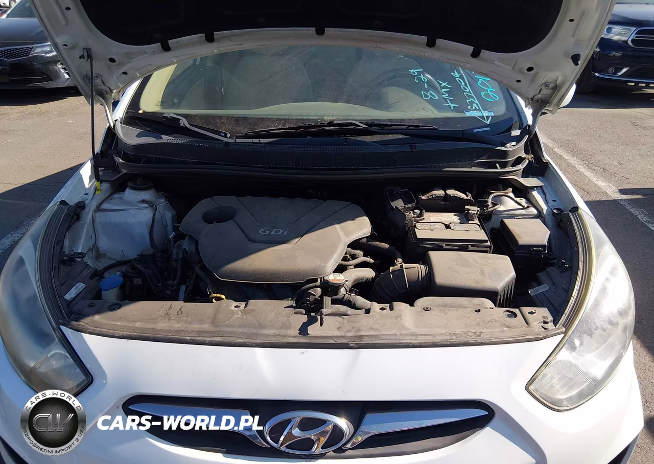 2013 Hyundai Accent Gls VIN:KMHCT4AE6DU537004 - 10
