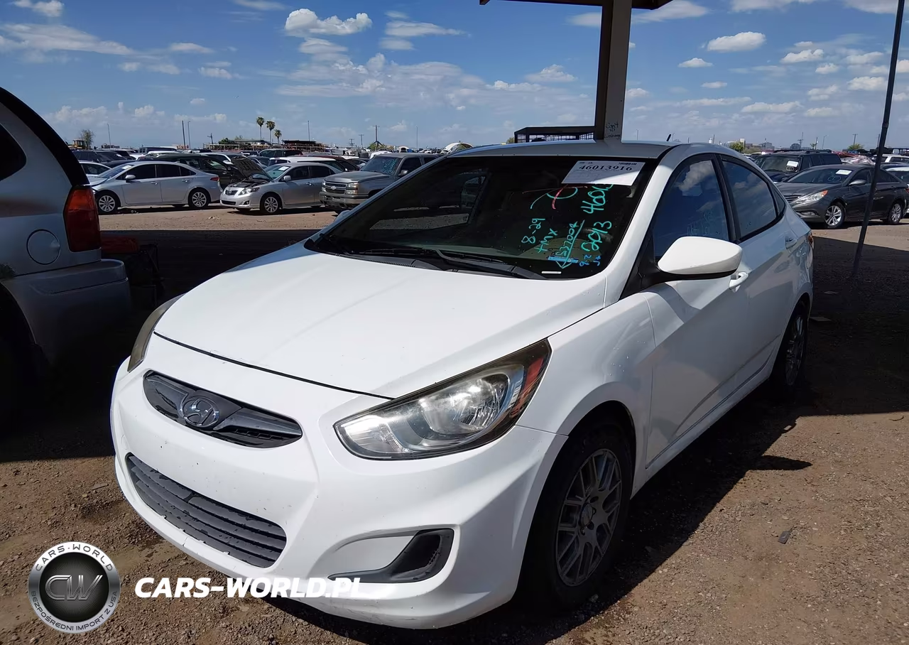 2013 Hyundai Accent Gls VIN:KMHCT4AE6DU537004 - 2