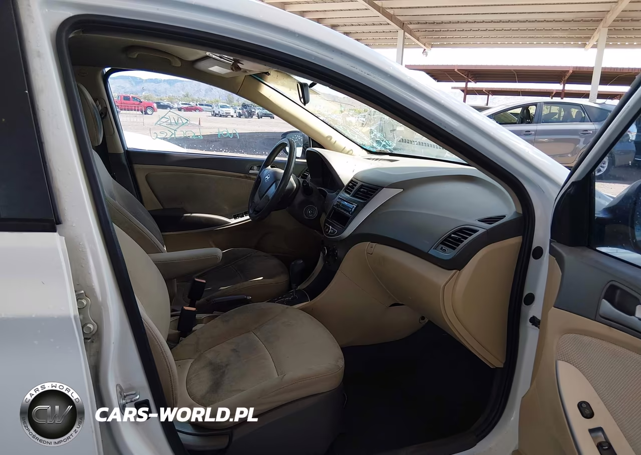2013 Hyundai Accent Gls VIN:KMHCT4AE6DU537004 - 5