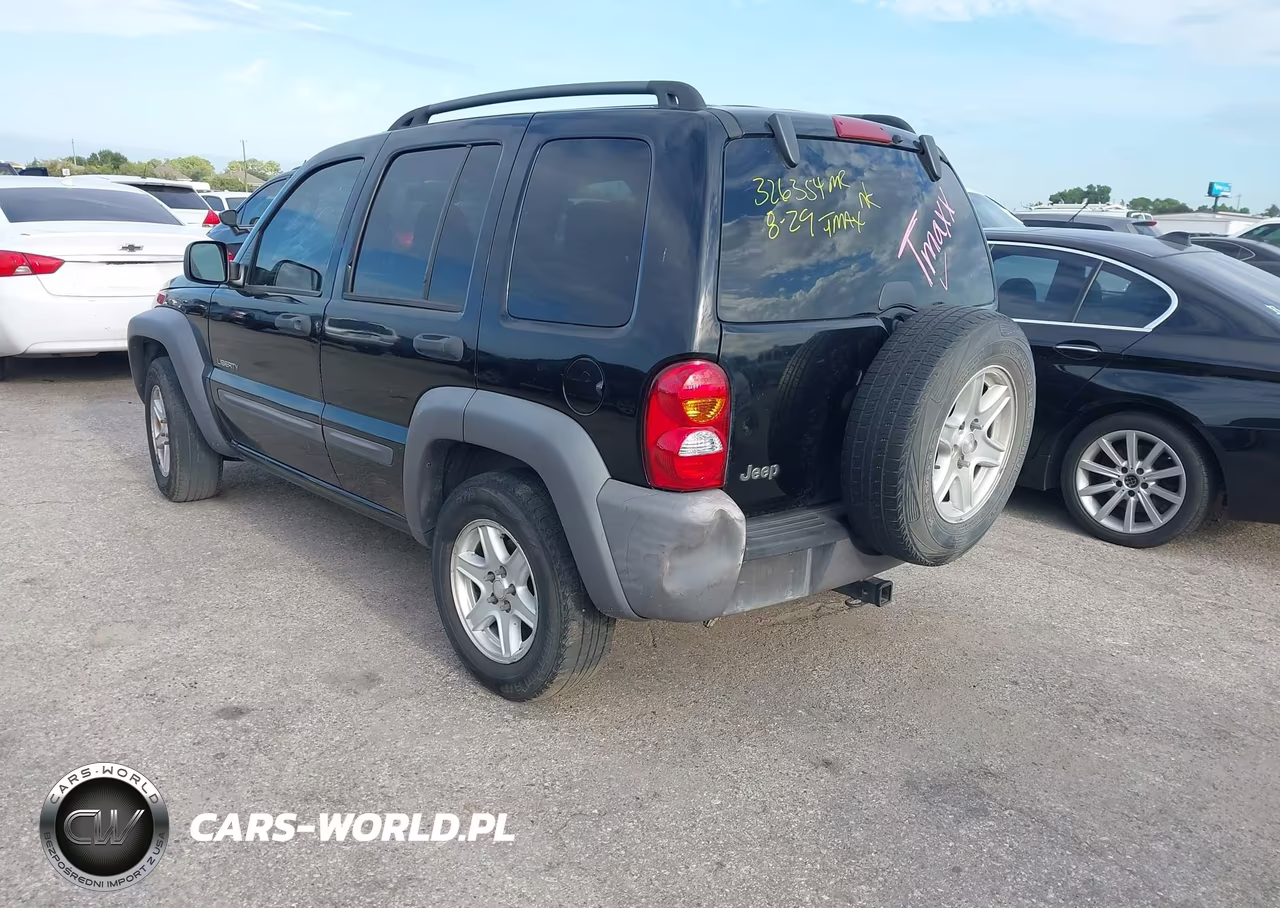 2004 Jeep Liberty Sport VIN:1J4GK48KX4W325354 - 3