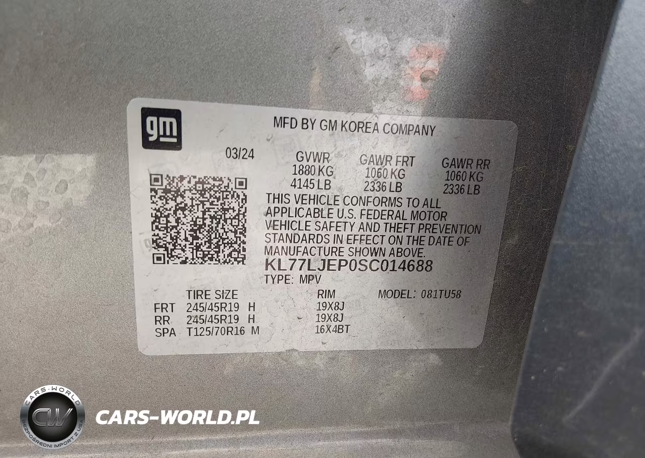 2025 Chevrolet Trax Fwd 2Rs VIN:KL77LJEP0SC014688 - 9